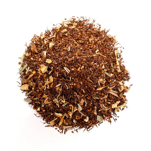 Lime Ginger Rooibos – hűvös és fűszeres koffeinmentes vörös tea. 100g